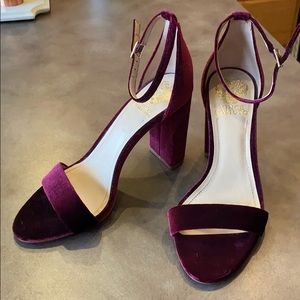 Vince Camuto velvet pumps
